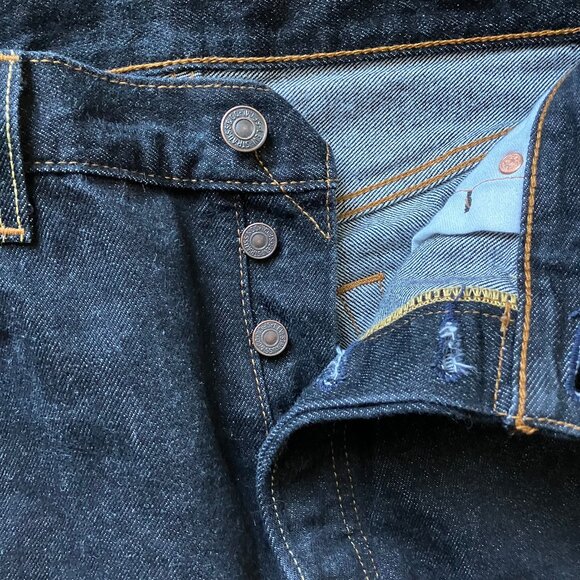 Men's Levis Shrink to Fit - Shrunk - 501 jeans 34x30 - Picture 4 of 9